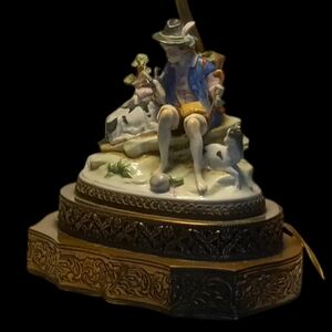 Bavaria Antique Porcelain Lamp